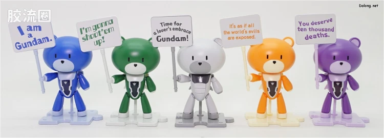 钢普拉Build 综合 HG PETIT'GGUY  提耶利亚 紫色&标语牌 - 图片