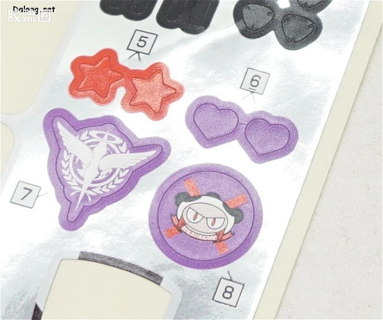 钢普拉Build 综合 HG PETIT'GGUY  提耶利亚 紫色&标语牌 - 图片