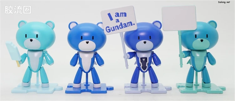 钢普拉Build 综合 HG PETIT'GGUY  小熊霸(碧蓝色)&标识牌 - 图片