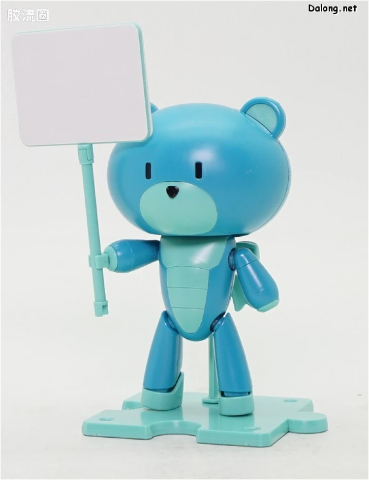 钢普拉Build 综合 HG PETIT'GGUY  小熊霸(碧蓝色)&标识牌 - 图片