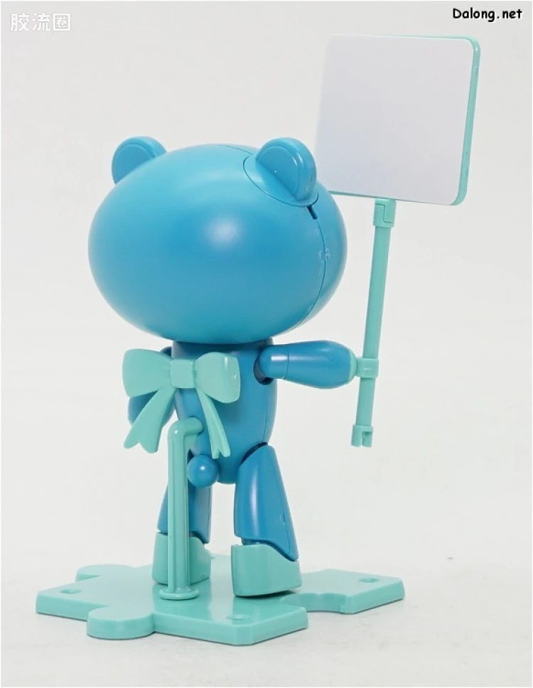 钢普拉Build 综合 HG PETIT'GGUY  小熊霸(碧蓝色)&标识牌 - 图片