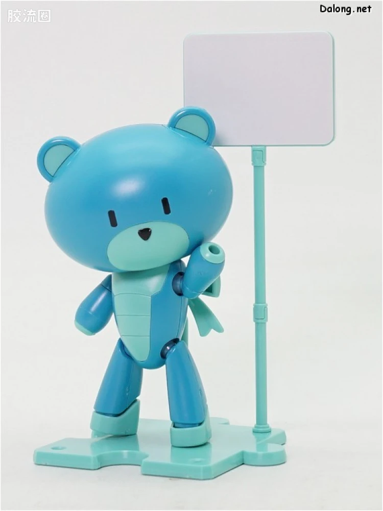 钢普拉Build 综合 HG PETIT'GGUY  小熊霸(碧蓝色)&标识牌 - 图片