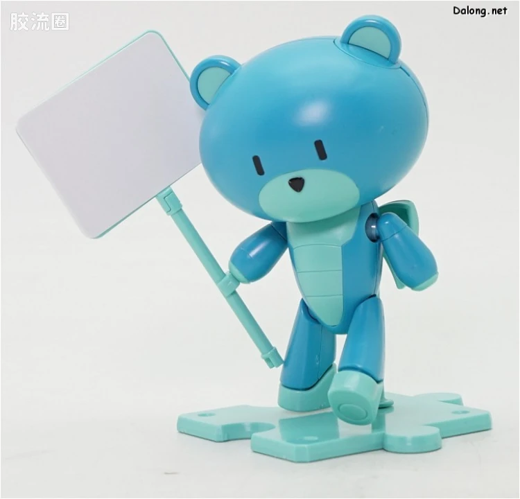 钢普拉Build 综合 HG PETIT'GGUY  小熊霸(碧蓝色)&标识牌 - 图片