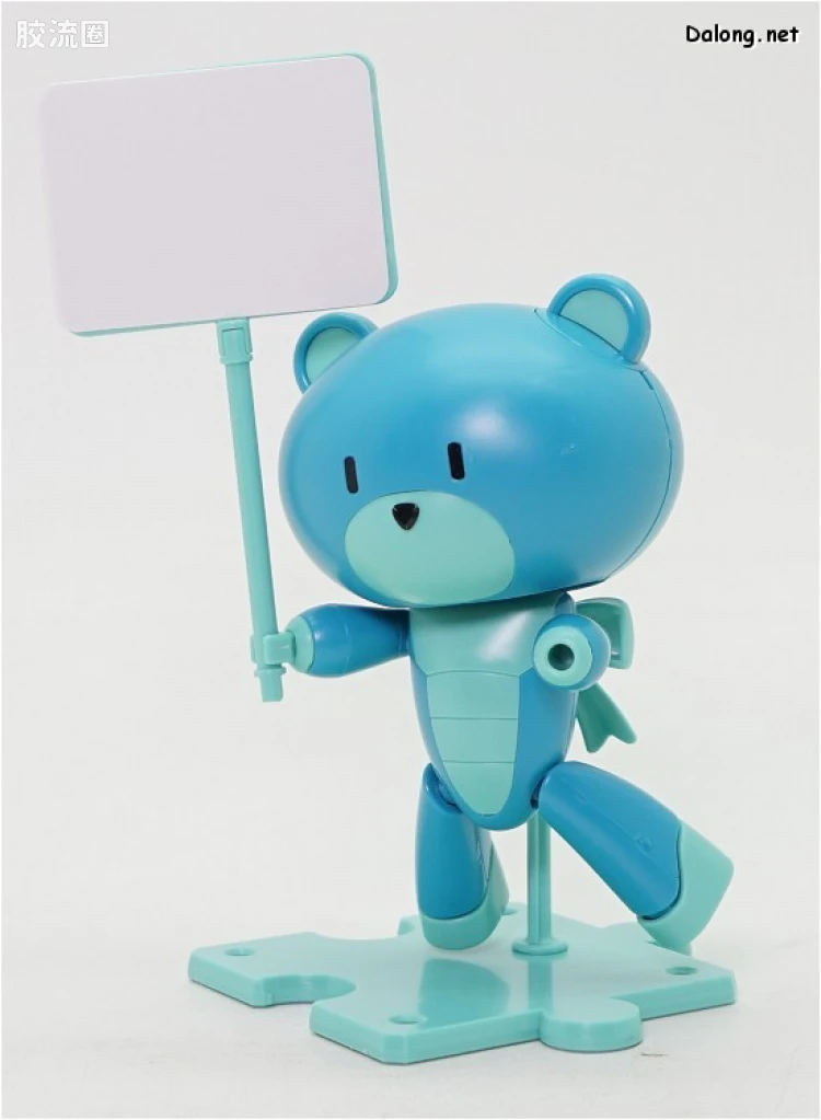 钢普拉Build 综合 HG PETIT'GGUY  小熊霸(碧蓝色)&标识牌 - 图片