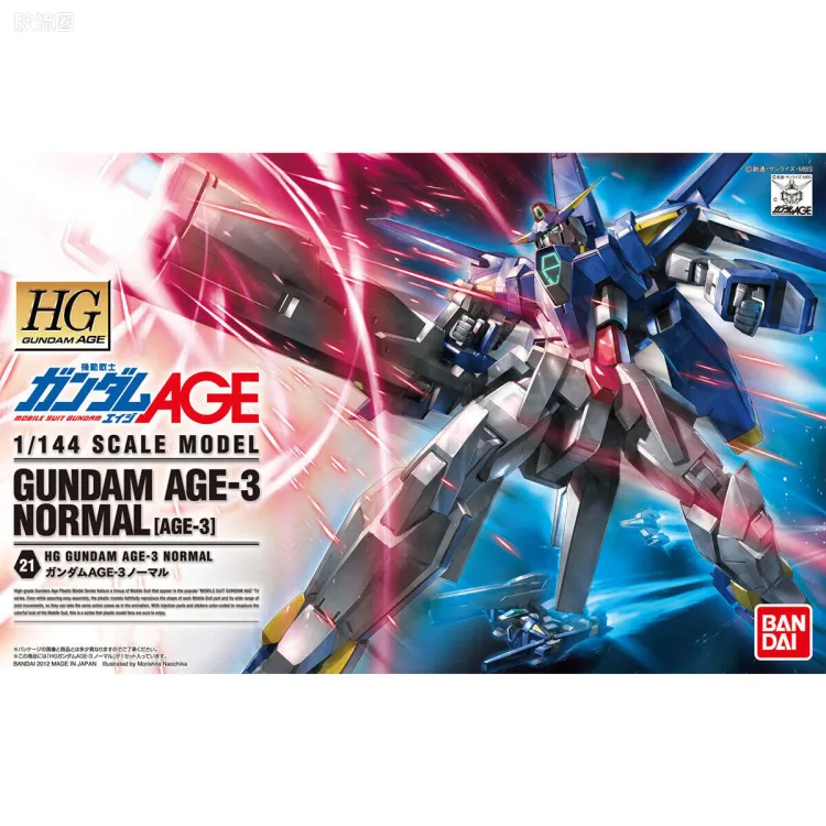 高达AGE HG AGE 普通版 21 高达AGE-3 标准型
