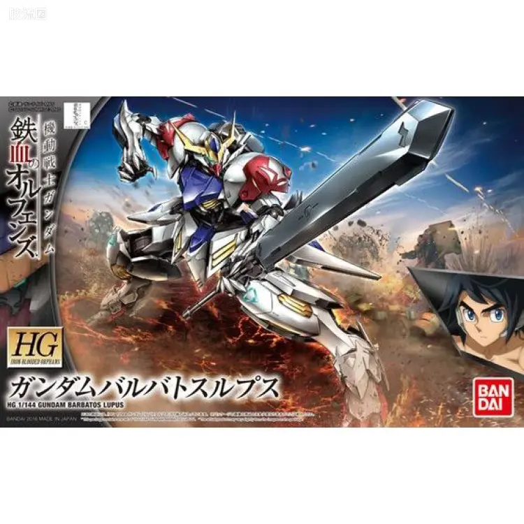 高达铁血的奥尔芬斯 HG 1/144 普通版 21 高达巴巴托斯 天狼座