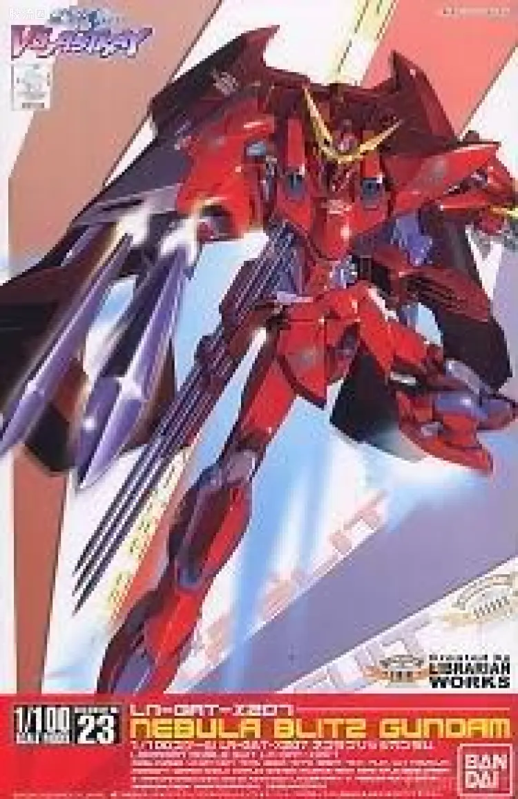 机动战士高达SEED SEED DESTINY 1/100 23 星云迅雷高达