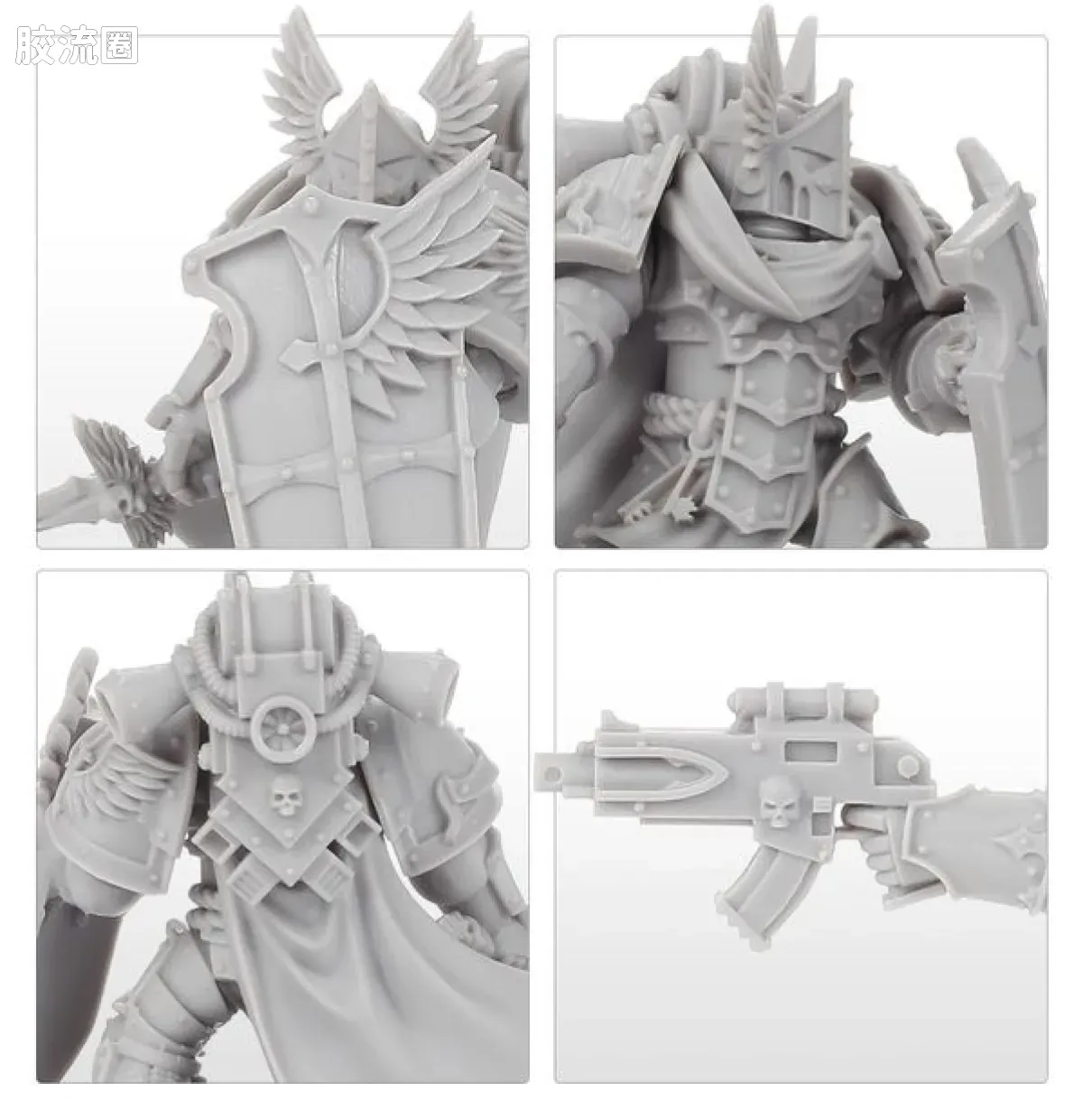 战锤：荷鲁斯之乱 Warhammer: The Horus Heresy Dark Angels 第一军团 黑暗天使 初版 执政官 - 图片