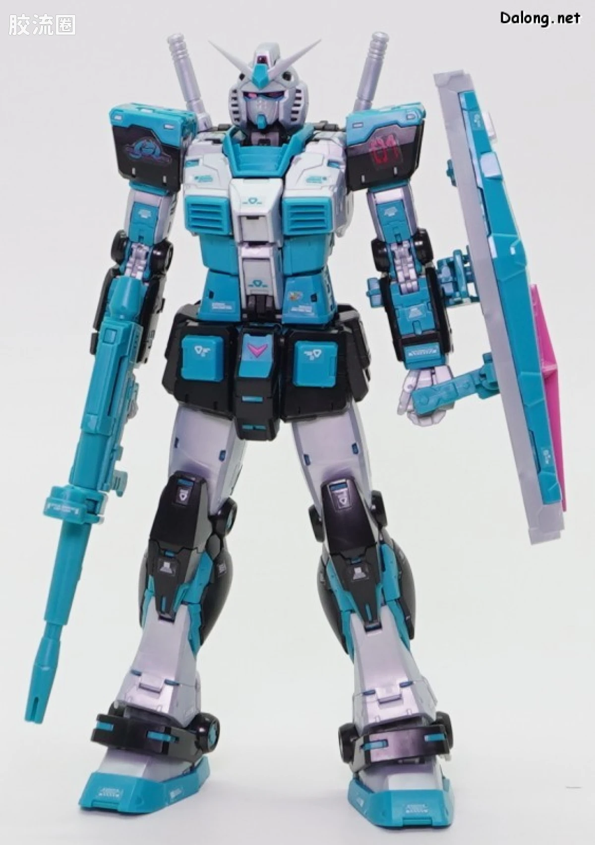 RG 网络限定版 RX-78-2 高达 Ver.2.0 [初音未来Ver.] - 图片