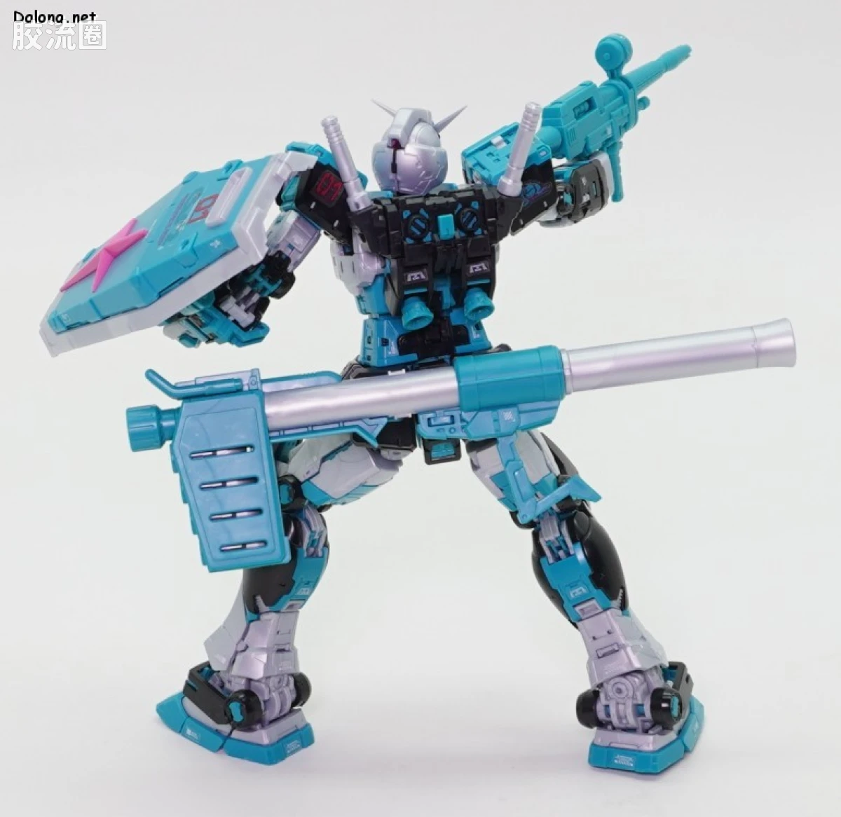 RG 网络限定版 RX-78-2 高达 Ver.2.0 [初音未来Ver.] - 图片