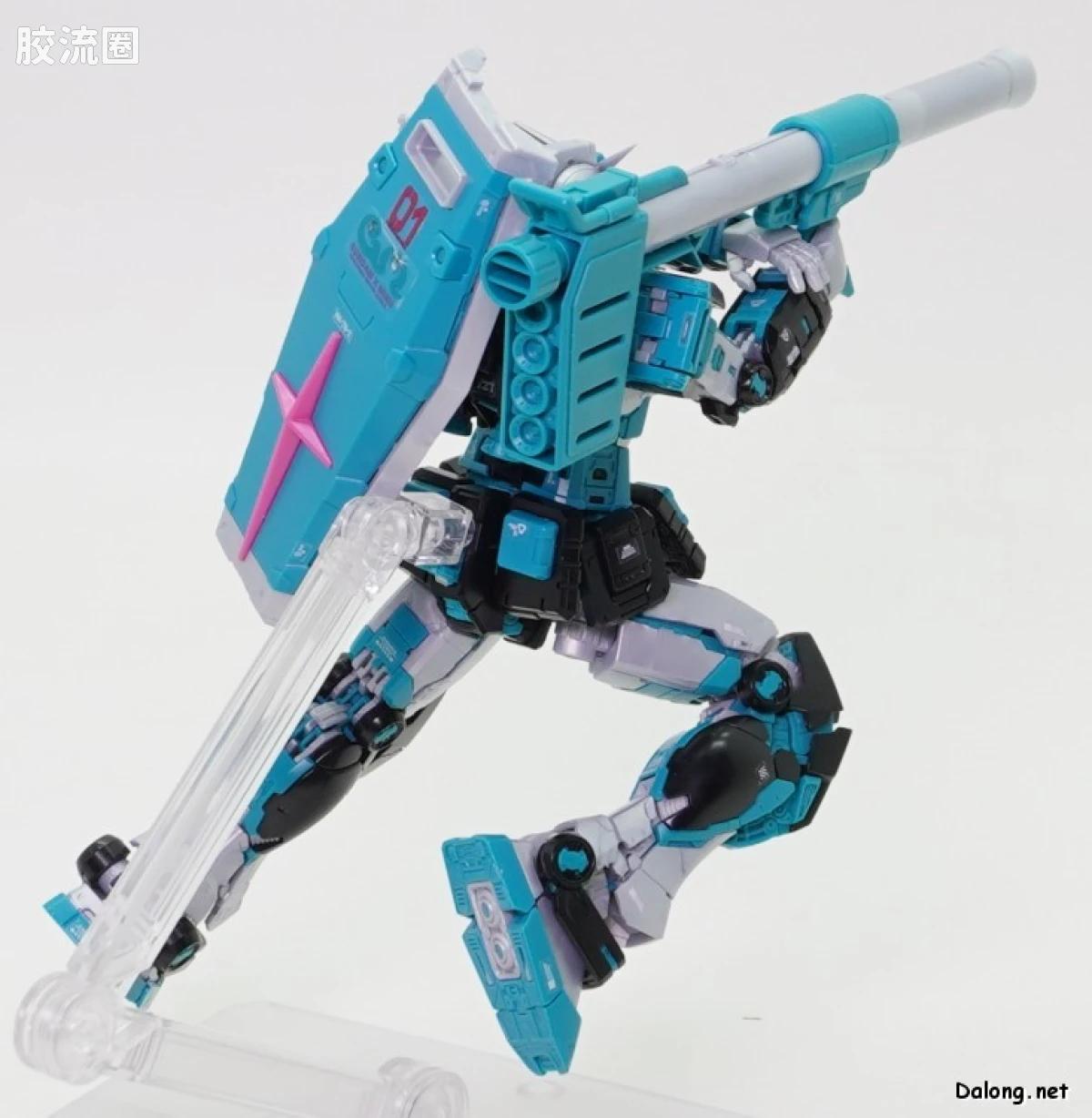 RG 网络限定版 RX-78-2 高达 Ver.2.0 [初音未来Ver.] - 图片