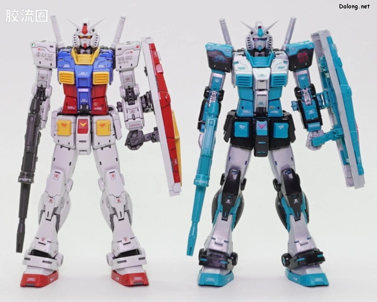 RG 网络限定版 RX-78-2 高达 Ver.2.0 [初音未来Ver.] - 图片