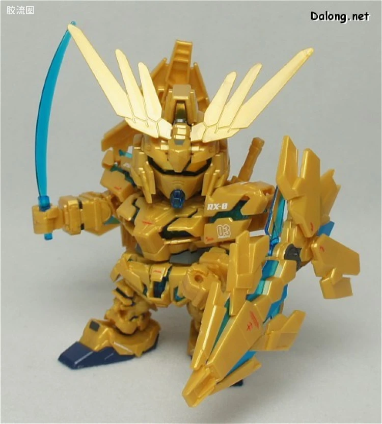 SD高达BB战士 普通版 394 RX-0 独角兽高达3号机 菲尼克斯 - 图片