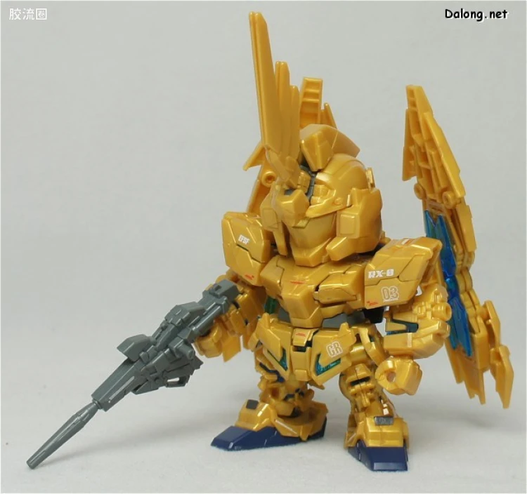 SD高达BB战士 普通版 394 RX-0 独角兽高达3号机 菲尼克斯 - 图片