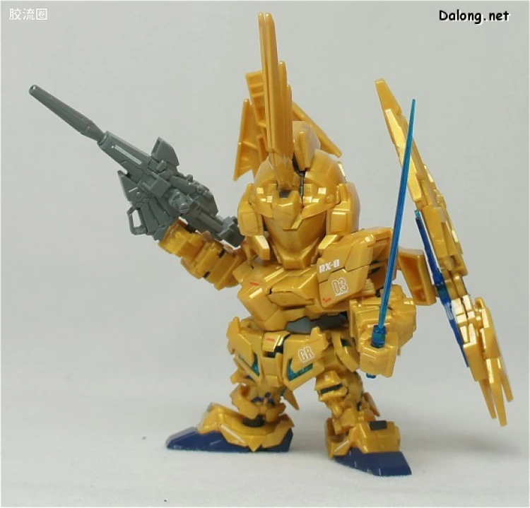SD高达BB战士 普通版 394 RX-0 独角兽高达3号机 菲尼克斯 - 图片