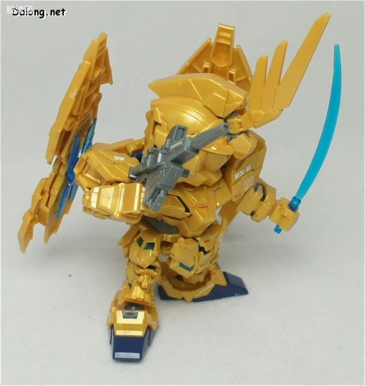 SD高达BB战士 普通版 394 RX-0 独角兽高达3号机 菲尼克斯 - 图片