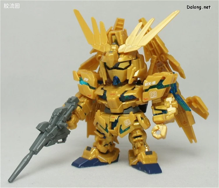 SD高达BB战士 普通版 394 RX-0 独角兽高达3号机 菲尼克斯 - 图片