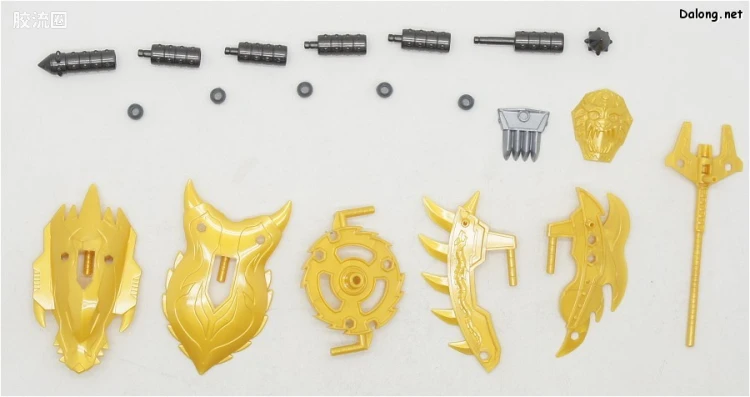 SD高达BB战士 普通版 411 黄盖老虎 & 合体武装6种（乙） - 图片