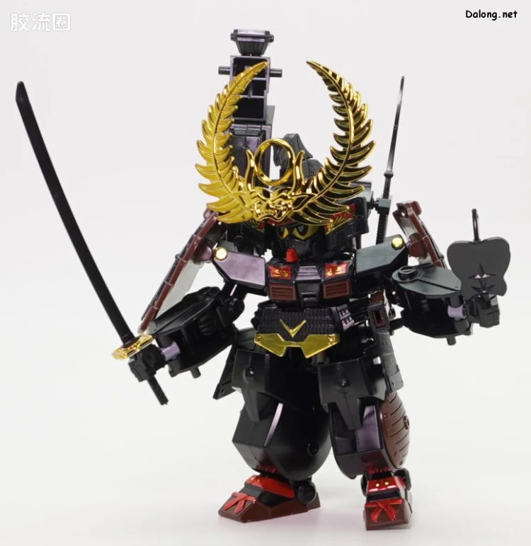 SD高达BB战士 限定及特别版 德川家康顽驮无 漆黑之铠版 - 图片