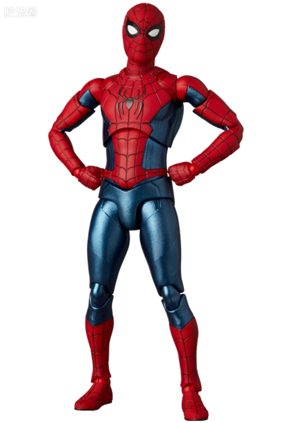 MAFEX系列 Marvel/漫威系列 No.262 蜘蛛侠 新红蓝战衣（蜘蛛侠：英雄无归） - 图片