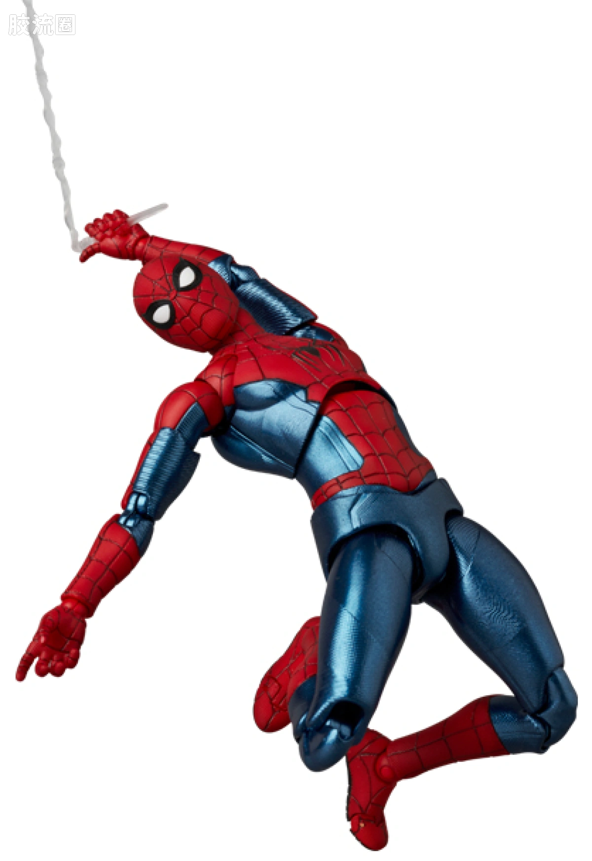 MAFEX系列 Marvel/漫威系列 No.262 蜘蛛侠 新红蓝战衣（蜘蛛侠：英雄无归） - 图片