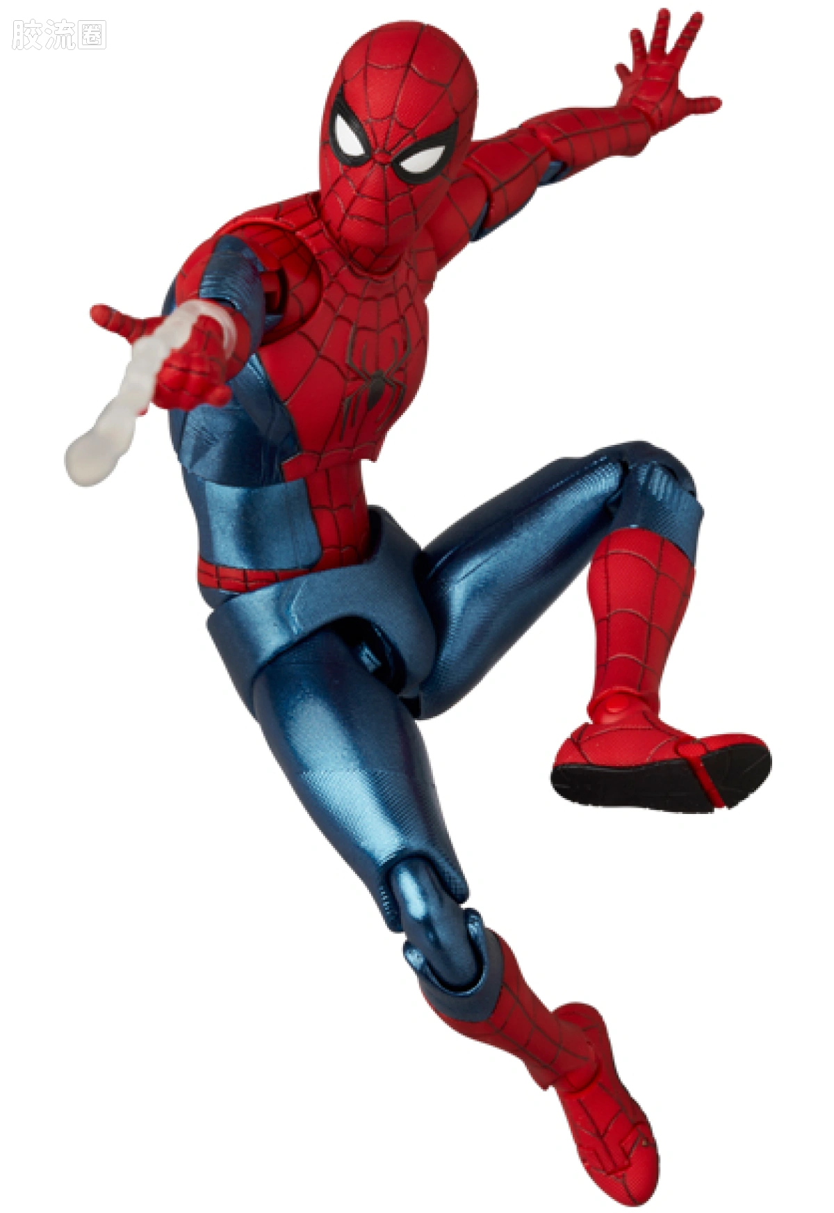 MAFEX系列 Marvel/漫威系列 No.262 蜘蛛侠 新红蓝战衣（蜘蛛侠：英雄无归） - 图片