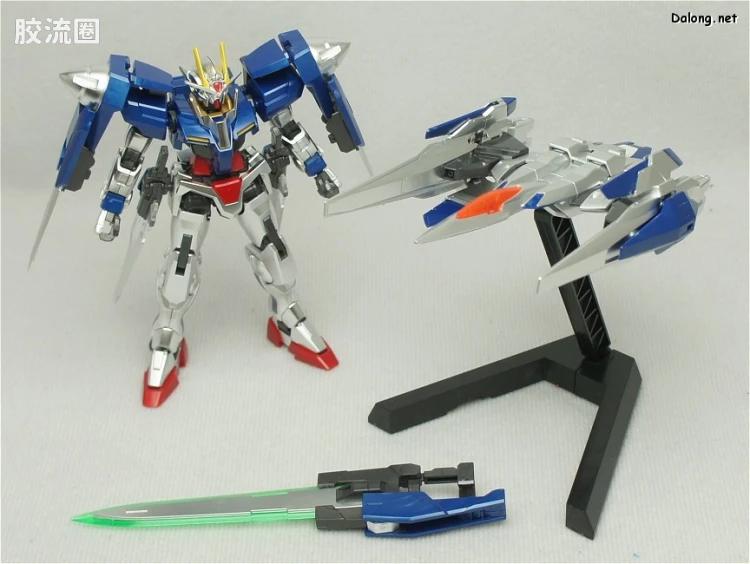 高达00 高达00 HG 其他限定版 OO Raiser + GN Sword III 金属色会场限定版 - 图片