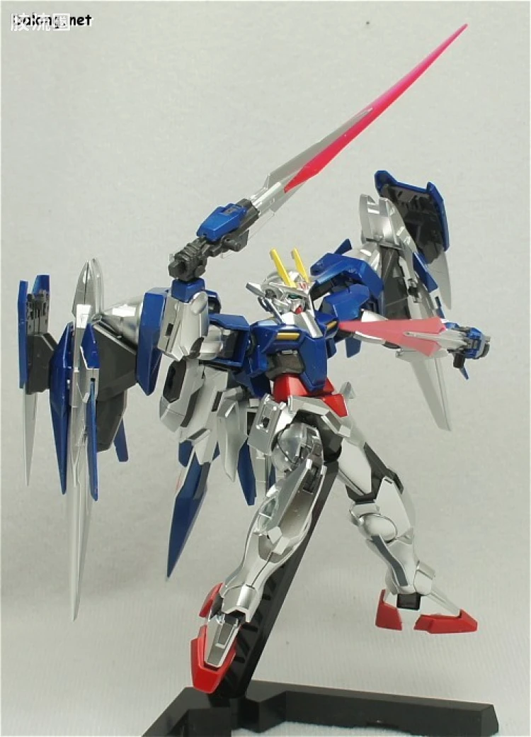高达00 高达00 HG 其他限定版 OO Raiser + GN Sword III 金属色会场限定版 - 图片
