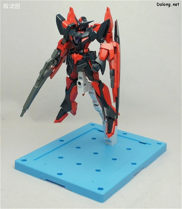 高达00 高达00 HG 其他限定版 1.5高达 暗黑型+特殊地台 - 图片