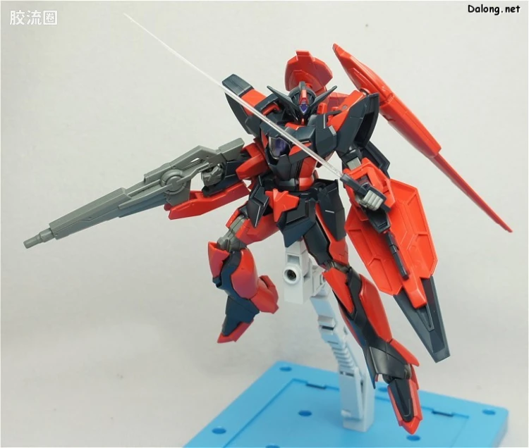 高达00 高达00 HG 其他限定版 1.5高达 暗黑型+特殊地台 - 图片