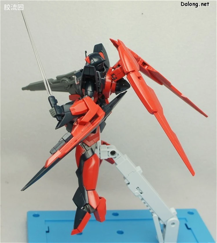 高达00 高达00 HG 其他限定版 1.5高达 暗黑型+特殊地台 - 图片