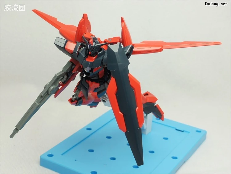高达00 高达00 HG 其他限定版 1.5高达 暗黑型+特殊地台 - 图片