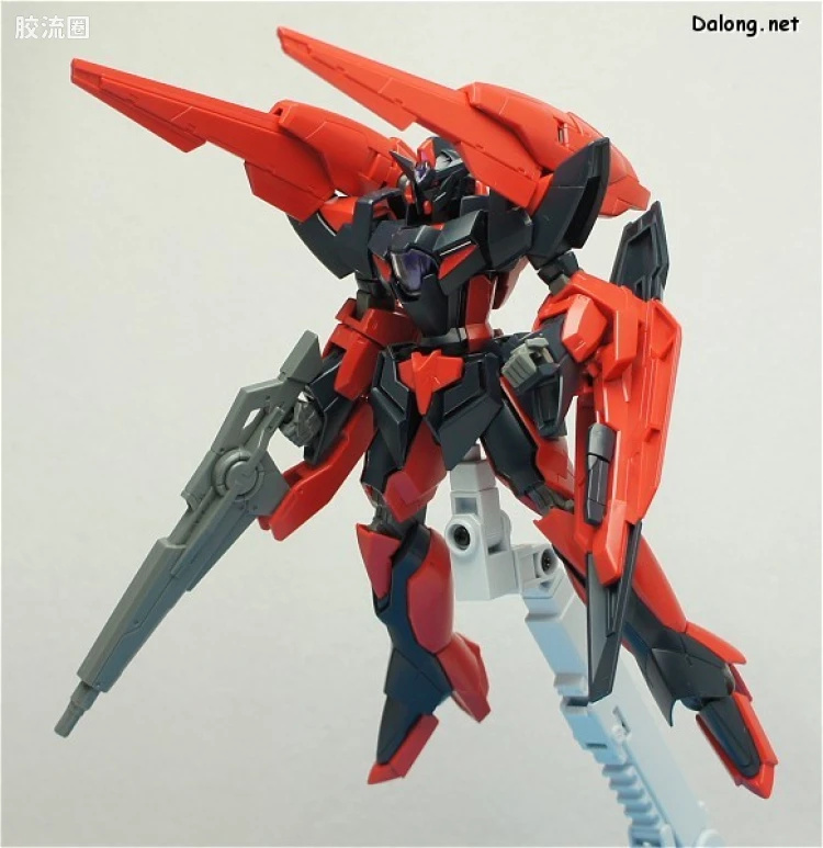 高达00 高达00 HG 其他限定版 1.5高达 暗黑型+特殊地台 - 图片