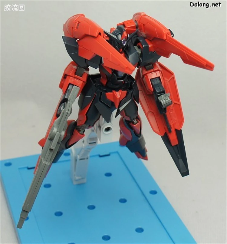 高达00 高达00 HG 其他限定版 1.5高达 暗黑型+特殊地台 - 图片
