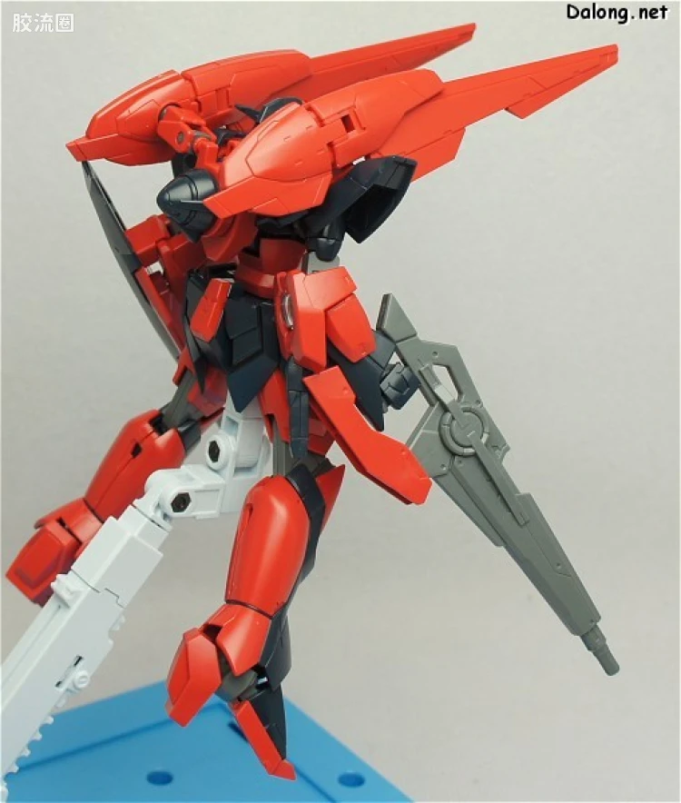 高达00 高达00 HG 其他限定版 1.5高达 暗黑型+特殊地台 - 图片