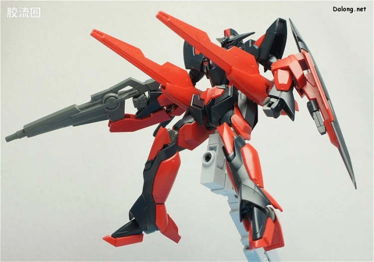 高达00 高达00 HG 其他限定版 1.5高达 暗黑型+特殊地台 - 图片