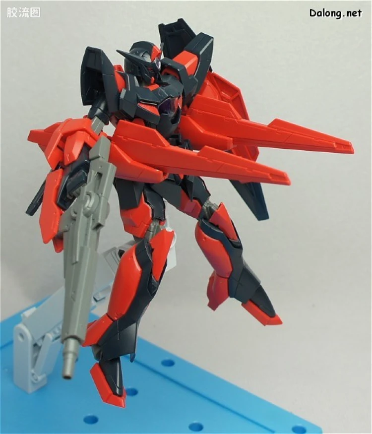 高达00 高达00 HG 其他限定版 1.5高达 暗黑型+特殊地台 - 图片
