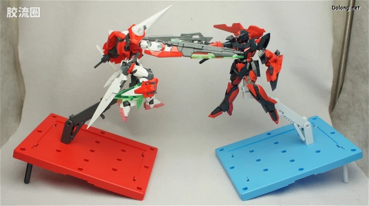 高达00 高达00 HG 其他限定版 1.5高达 暗黑型+特殊地台 - 图片