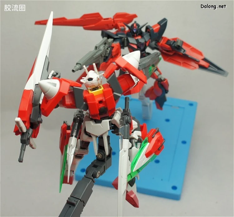 高达00 高达00 HG 其他限定版 1.5高达 暗黑型+特殊地台 - 图片