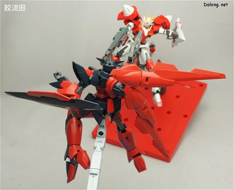高达00 高达00 HG 其他限定版 1.5高达 暗黑型+特殊地台 - 图片