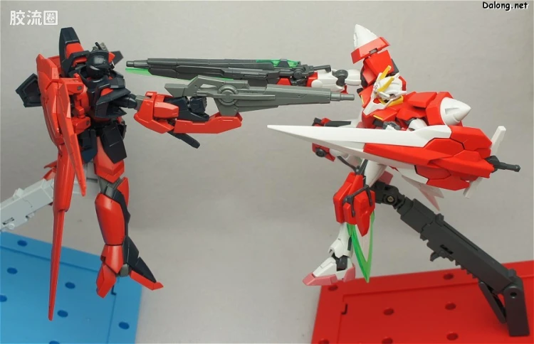 高达00 高达00 HG 其他限定版 1.5高达 暗黑型+特殊地台 - 图片