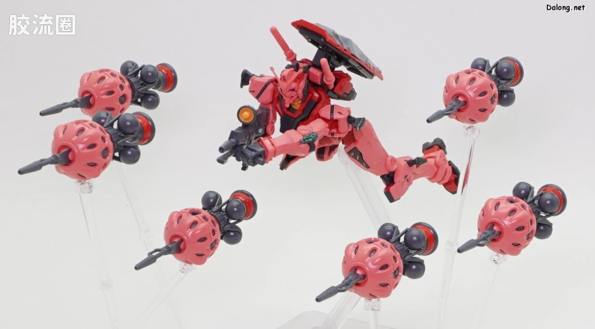 HG GQuuuuuuX系列 GQuuuuuuX限定版 红高达用扩展配件包 - 图片