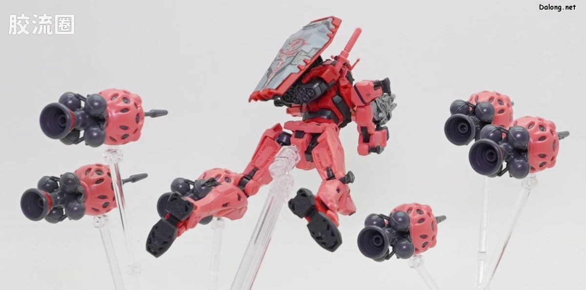 HG GQuuuuuuX系列 GQuuuuuuX限定版 红高达用扩展配件包 - 图片