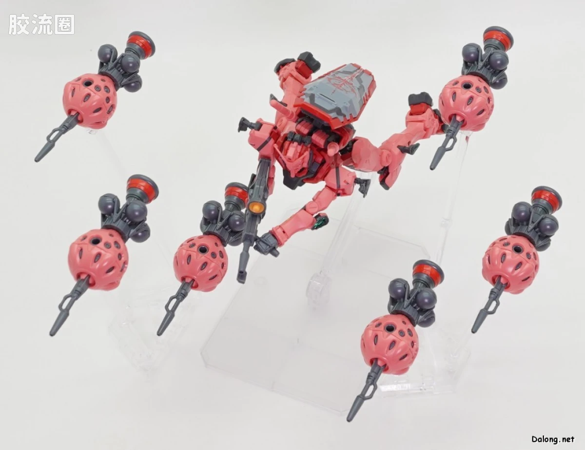 HG GQuuuuuuX系列 GQuuuuuuX限定版 红高达用扩展配件包 - 图片