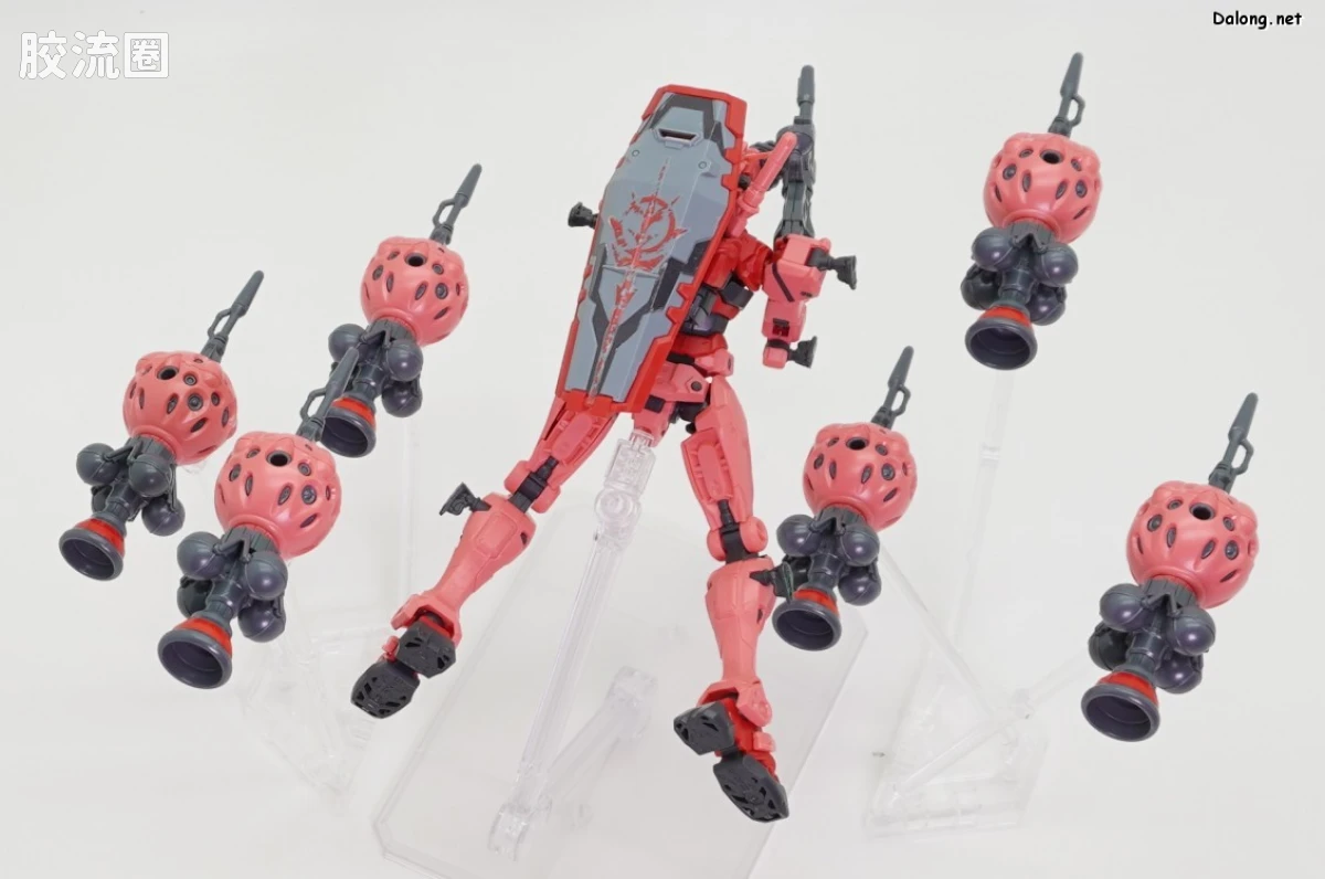 HG GQuuuuuuX系列 GQuuuuuuX限定版 红高达用扩展配件包 - 图片
