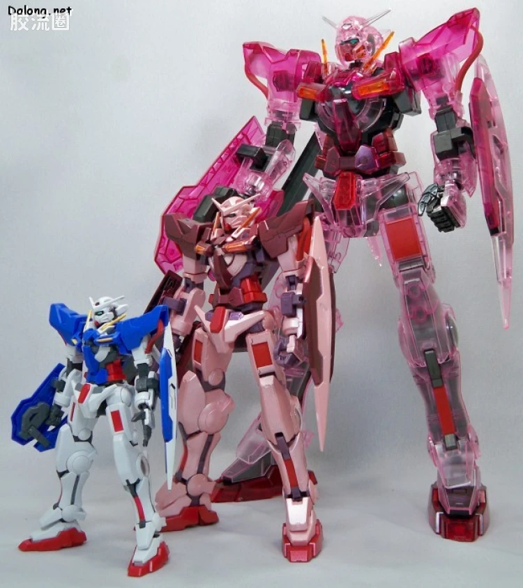 高达00 高达00 TV系列 其他限定版 1/60 透明能天使 TRANS-AM系统配色 - 图片