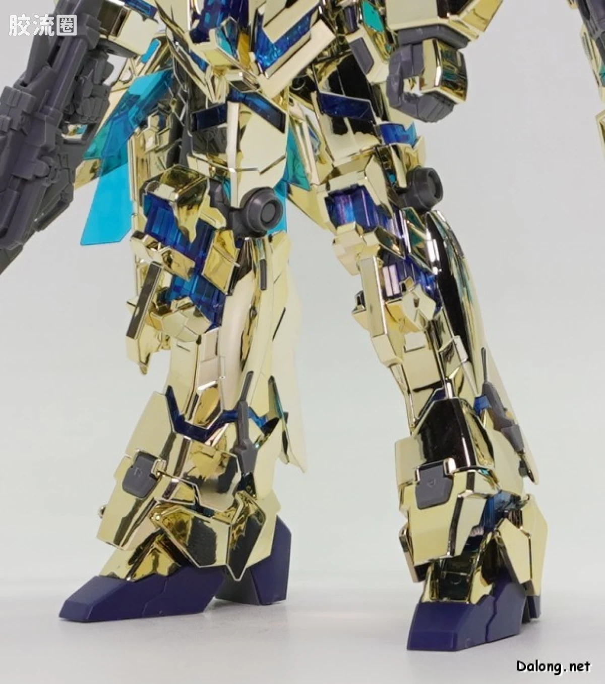 HGUC 其他限定版 独角兽高达3号机 菲尼克斯 (毁灭模式) 金银电镀套装 基地限定版 - 图片