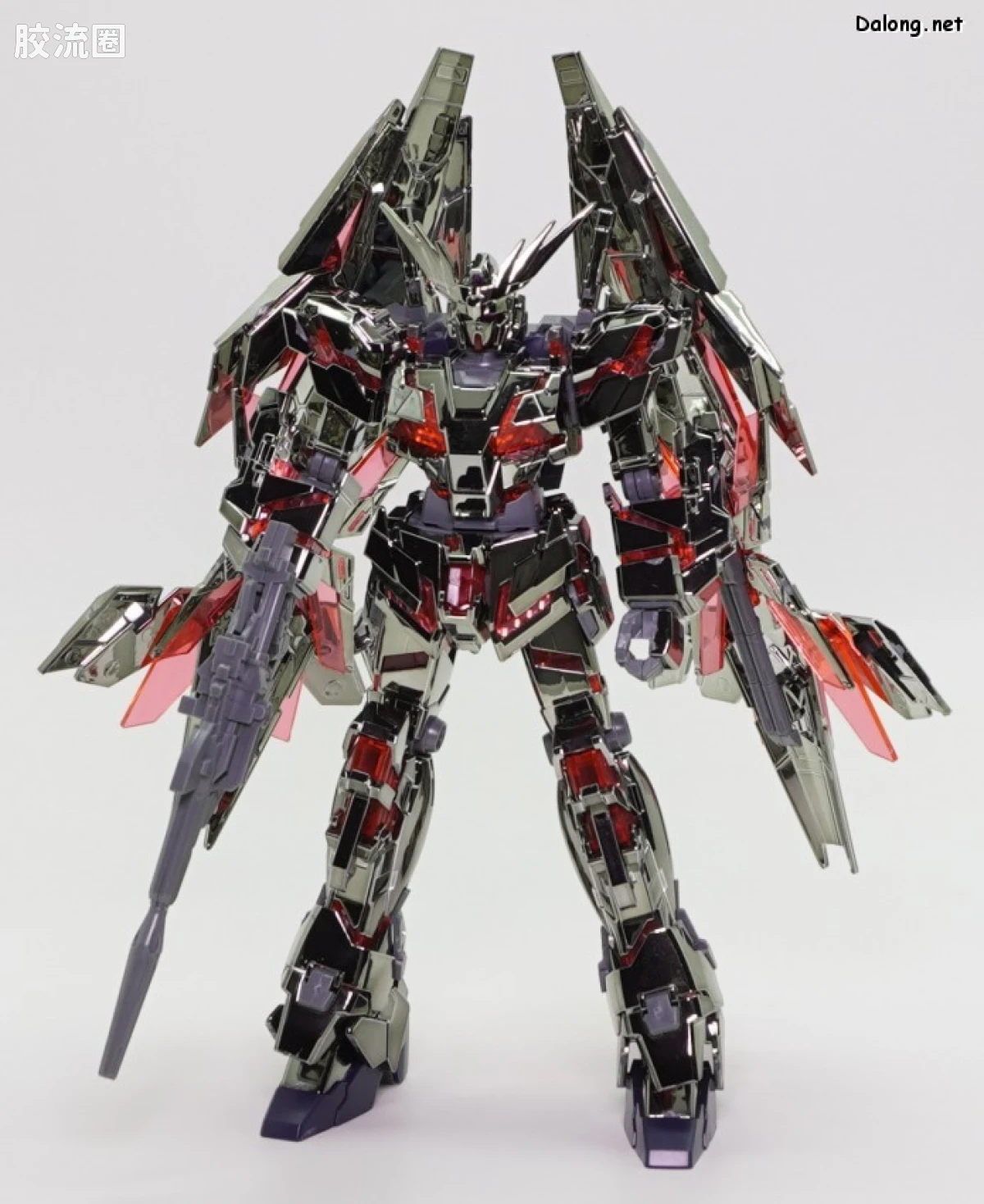 HGUC 其他限定版 独角兽高达3号机 菲尼克斯 (毁灭模式) 金银电镀套装 基地限定版 - 图片