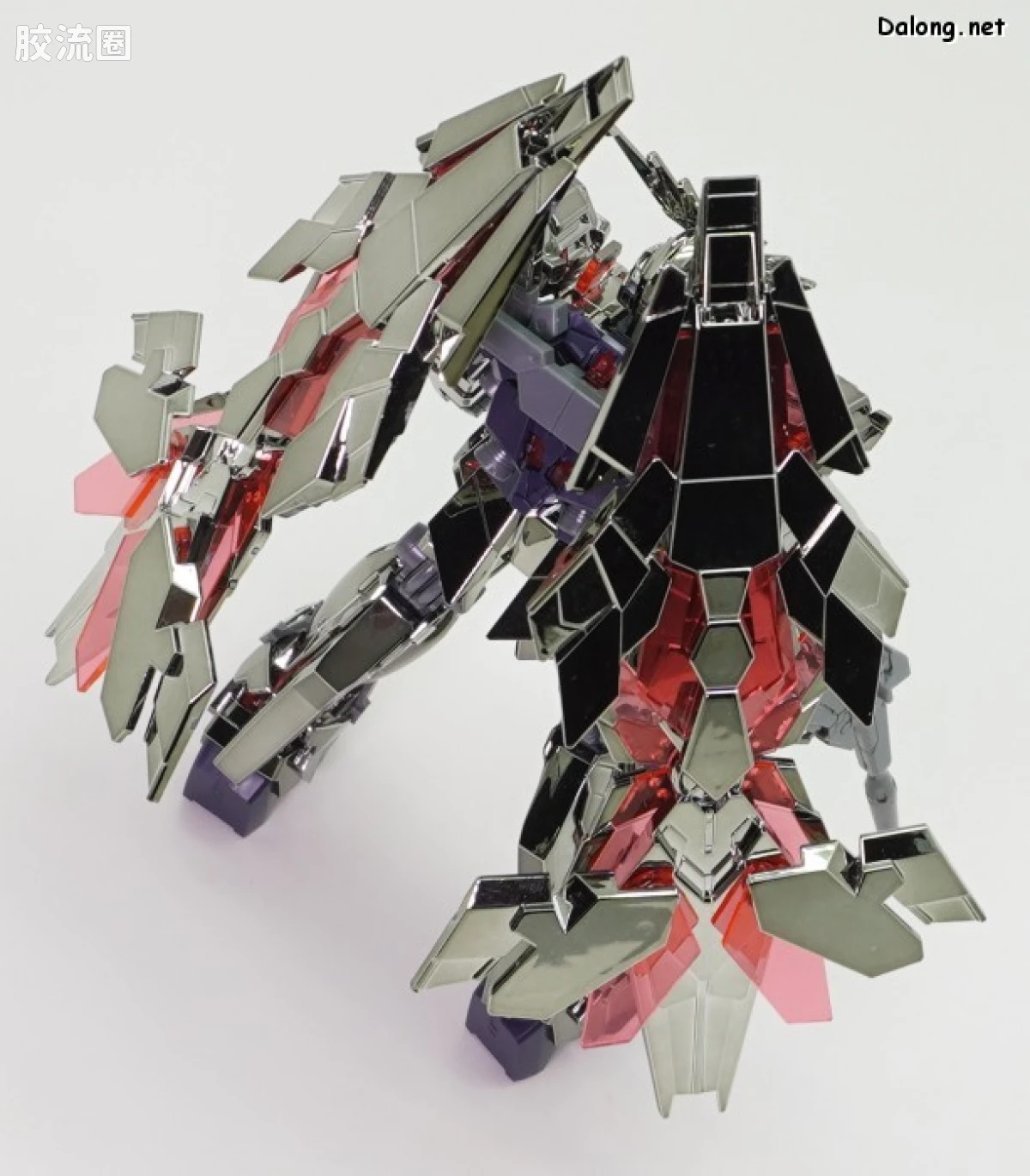HGUC 其他限定版 独角兽高达3号机 菲尼克斯 (毁灭模式) 金银电镀套装 基地限定版 - 图片