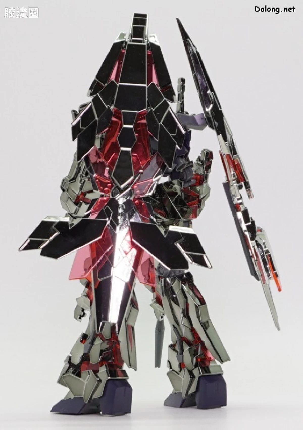HGUC 其他限定版 独角兽高达3号机 菲尼克斯 (毁灭模式) 金银电镀套装 基地限定版 - 图片